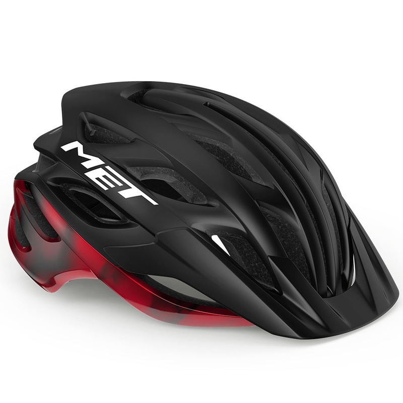 Casco Met Veleno Mips – Nero rosso