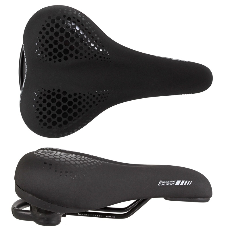 Delta Delta Comfort Saddle 260×170 Black
