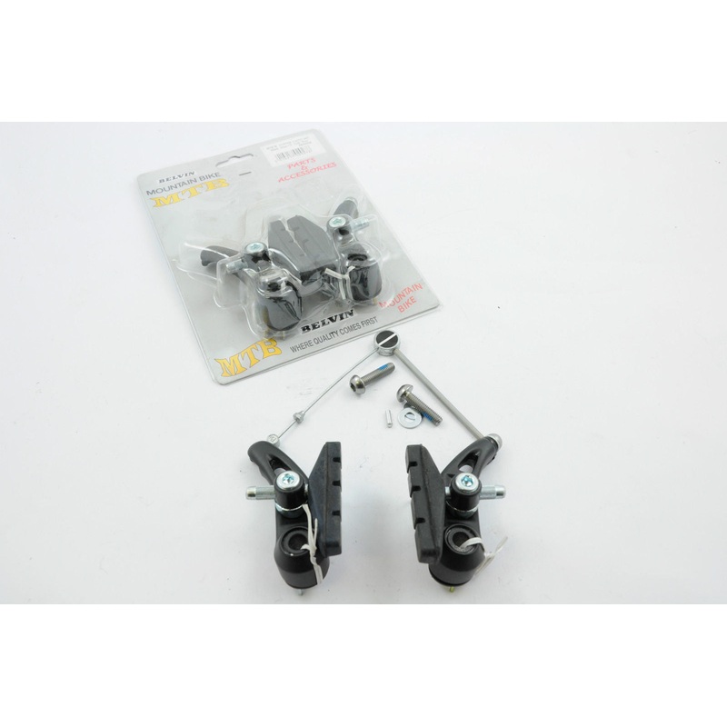 FIXIE MTB 6061 ALLOY CANTI-LEVER BRAKES FRONT AND REAR BRAKE SET BLACK