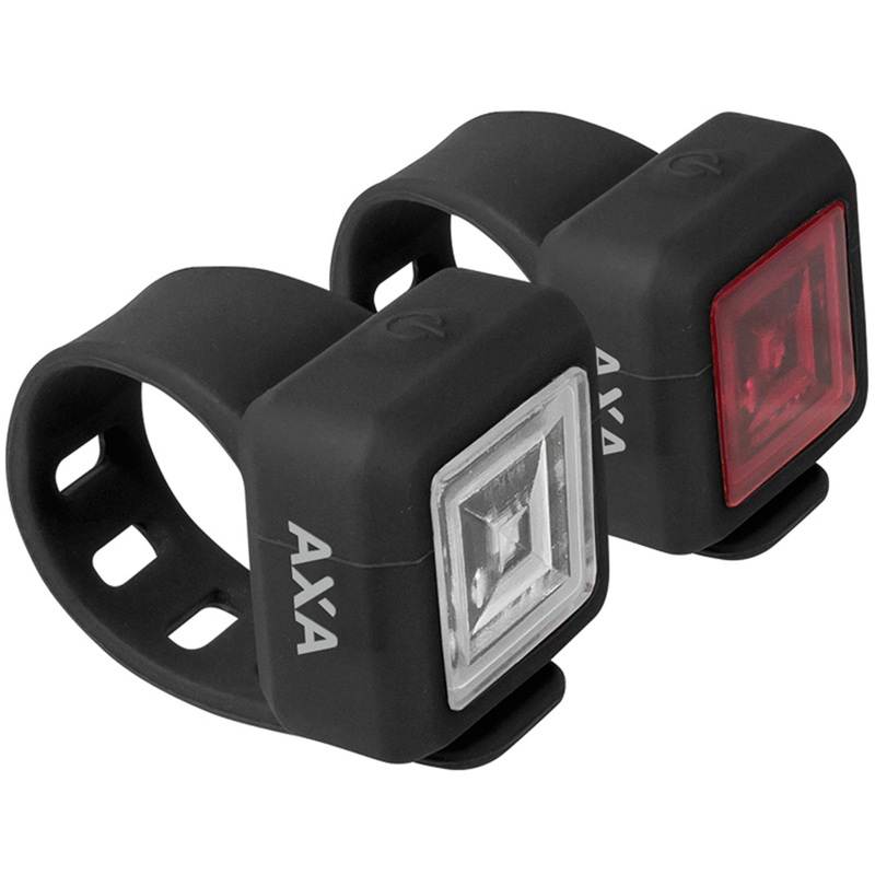 Kit luci AXA Niteline 11|Taglia Unica|Nero