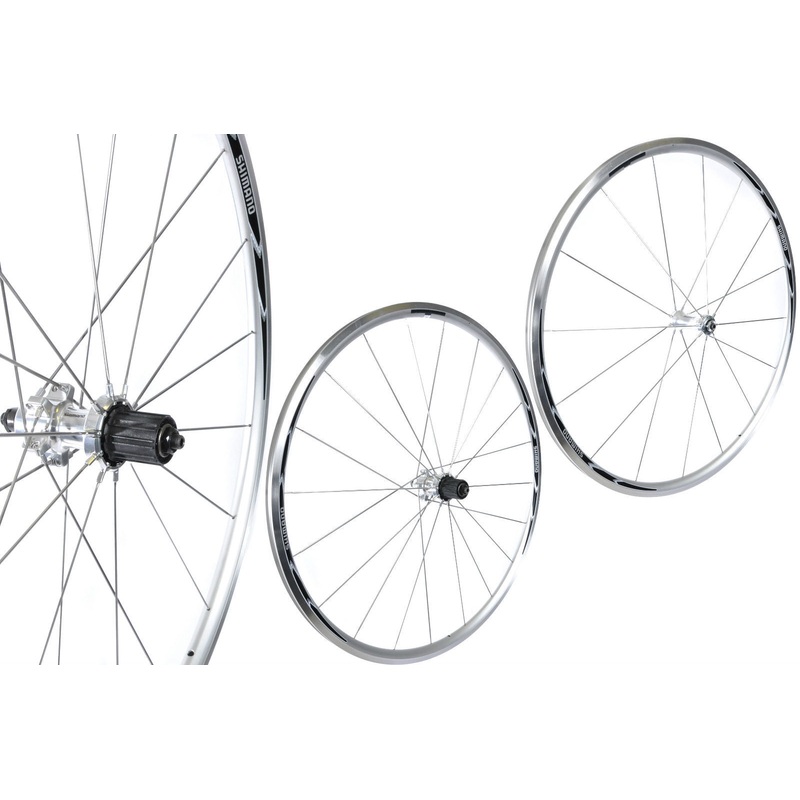 PAIR SHIMANO R560 RACING BIKE WHEELS 700c x15(622-15)8,9 10 SPEED FLAT SPOKE NEW