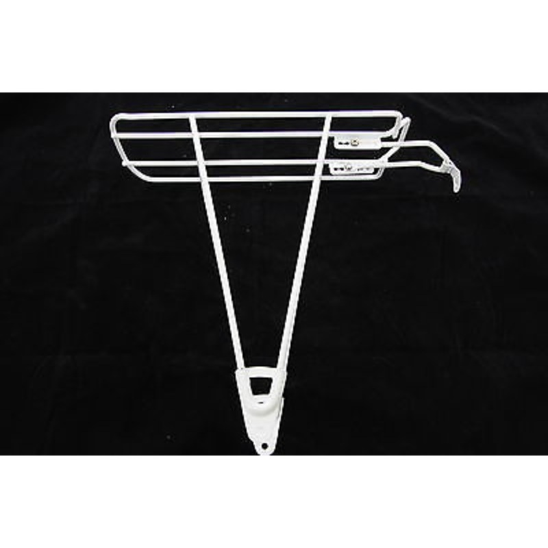 RALEIGH CAPRICE WHITE STEEL LUGGAGE PANNIER CARRIER SUIT CAMEO-26 TRADITIONAL