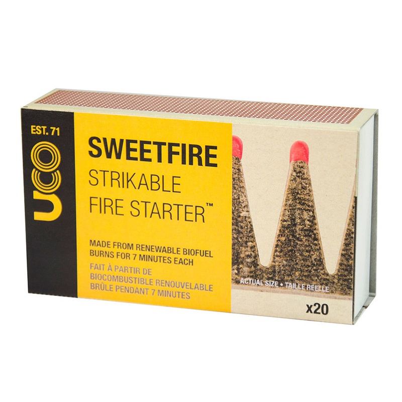 Stormproof Sweetfire Strikable Matches – 20 Pack