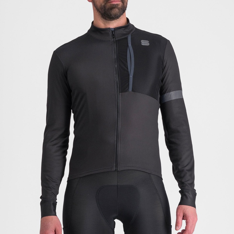 Maglia maniche lunghe Sportful Supergiara – Nero nero