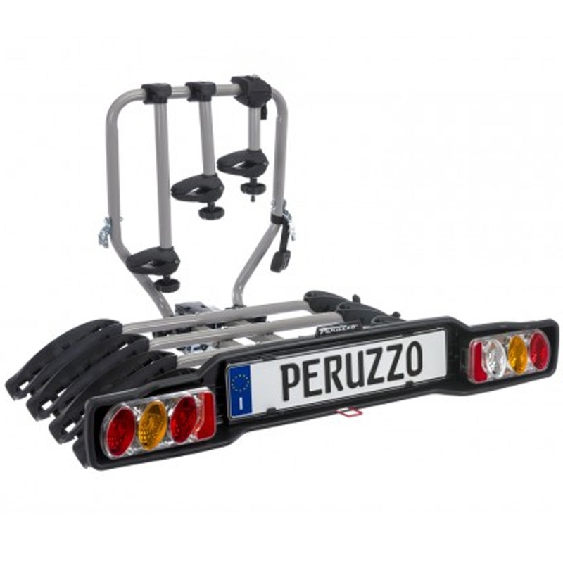 Portabici Peruzzo Siena per 4 biciclette per gancio traino