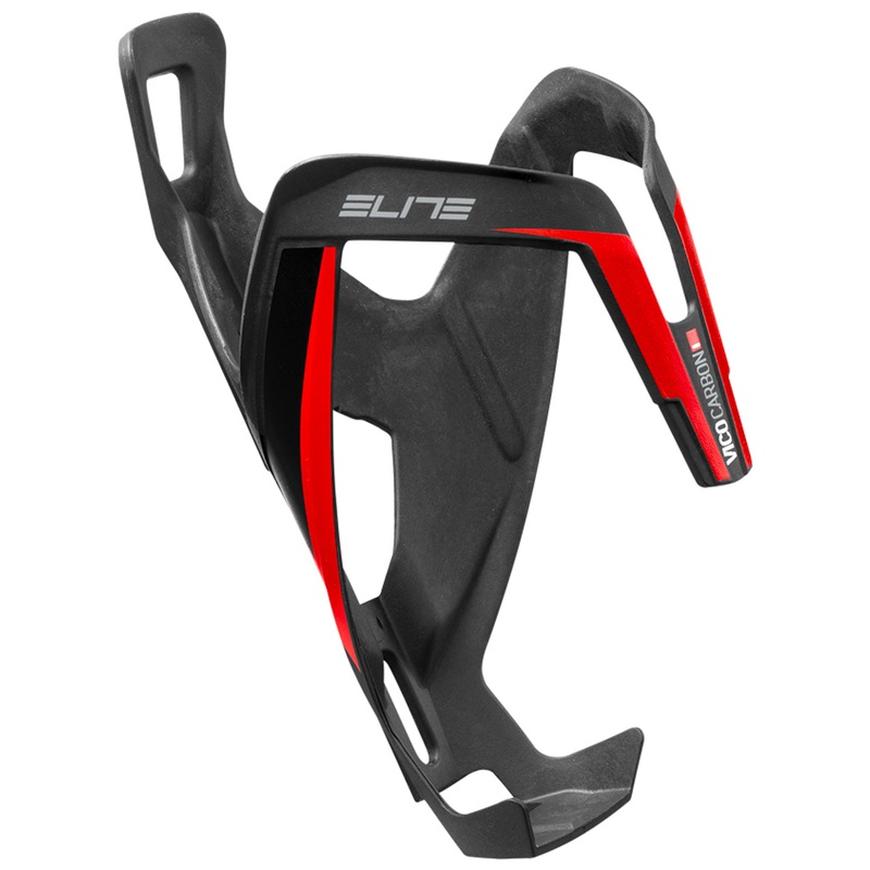Portaborraccia Elite Vico Carbon – Nero rosso