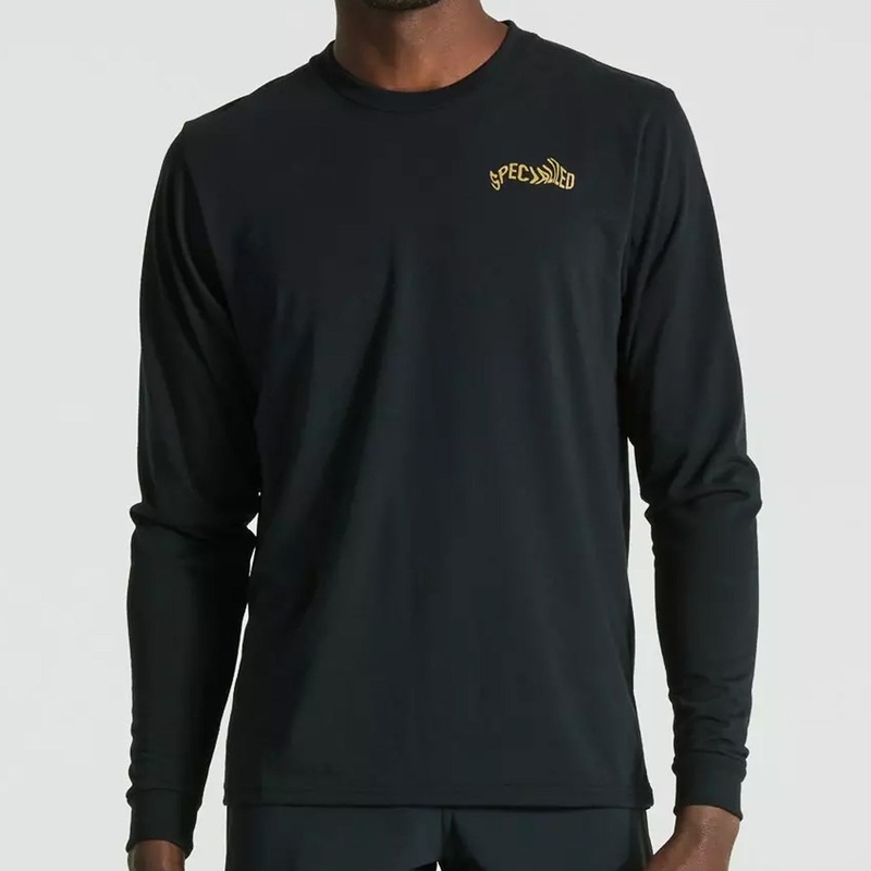 T-Shirt maniche lunghe Specialized Warped – Nero