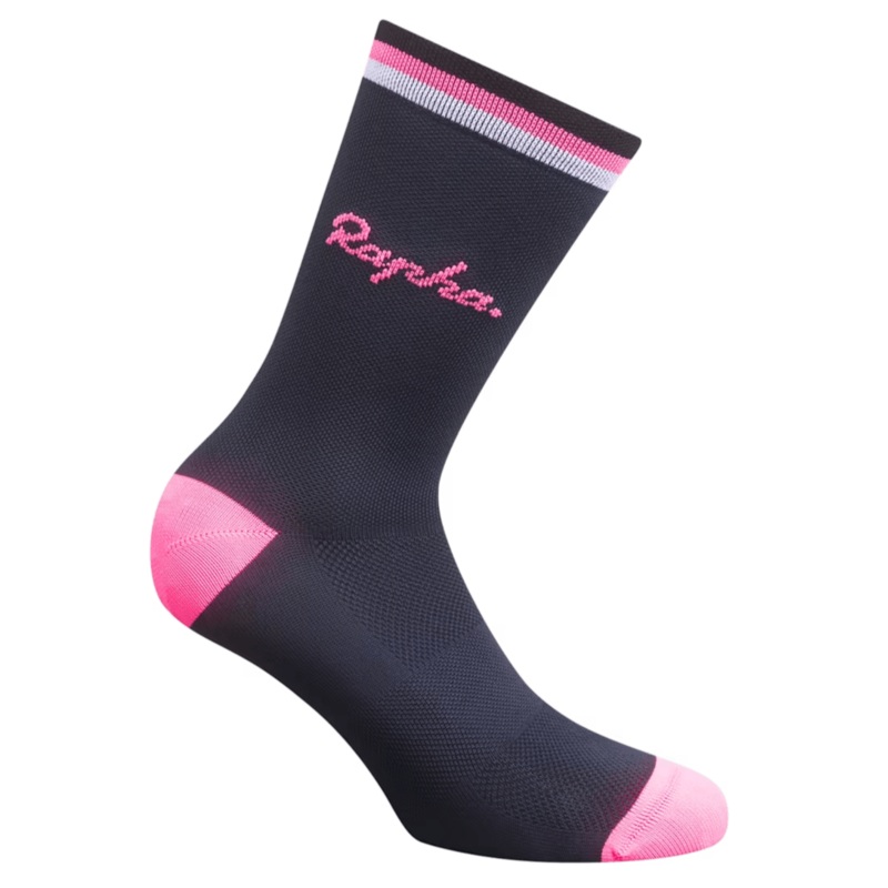 Logo Cycling Sock – Unisex|Navy|White|Black|Small|Medium|Large|X-Large