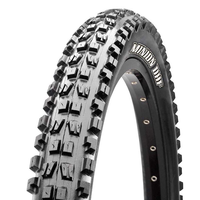 Maxxis Minion DHF Tire – 27.5 x 2.6 Tubeless Folding BLK 3C Maxx Terra EXO+
