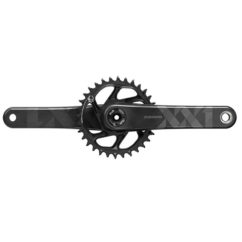 SRAM XX1 Eagle Carbon Boost Crankset – 170mm 12-Speed 34t Direct Mount DUB Spindle Interface BLK