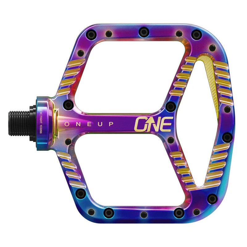 Aluminum Pedals|Oil Slick|Black|Green|Red|Blue|Grey|Orange|Purple