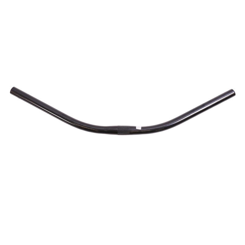 Dutch Cruiser Bike Swept Back Styler Handlebar 590mm Wide 55mm Rise Black