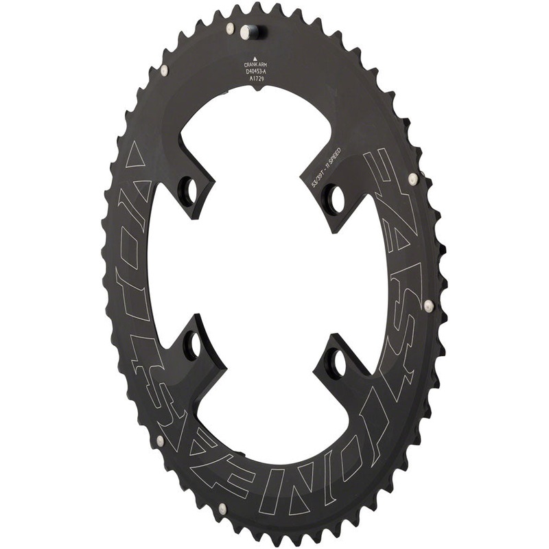 Easton Asymmetric Chainring: 4-Bolt 11-Speed 50t Black