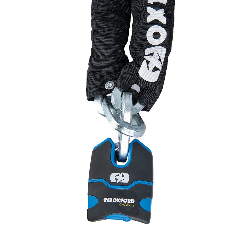 Oxford Chain12 With Mini Shackle 12mm x 1.5m Bike Chain Lock