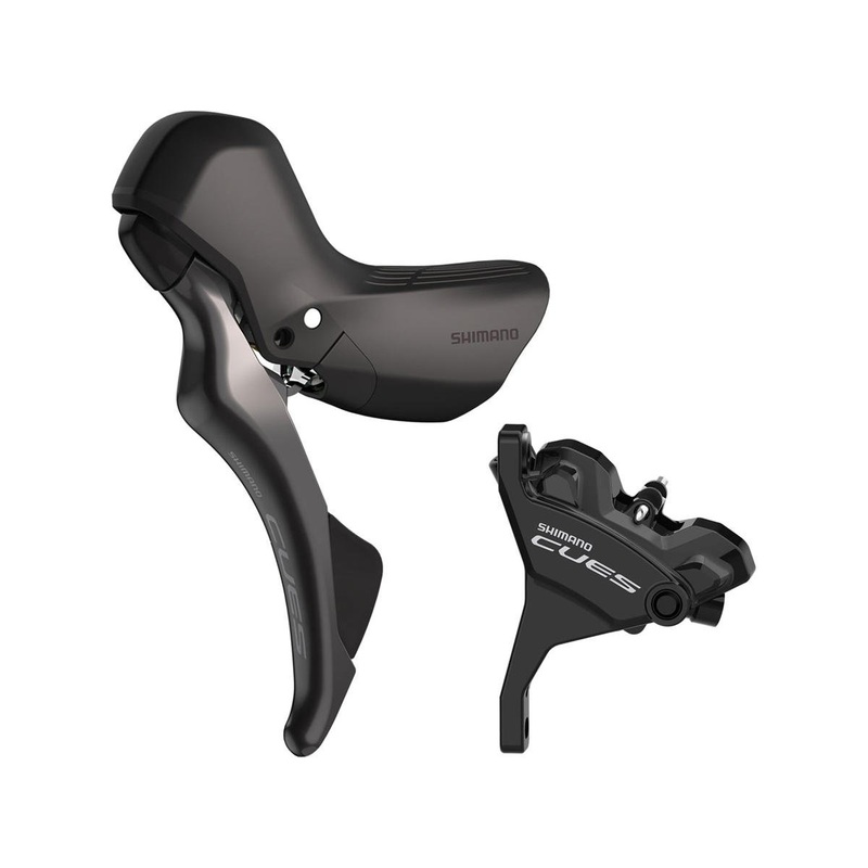 Shimano Cues ST-U6030 Hydraulic Disc Brake/Shift Lever Kit (Black) (Left) (Flat Mount) (2x) (Caliper Included)