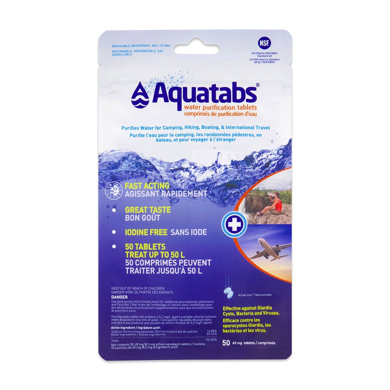 Water Purification Tablets – Package of 50x49mg