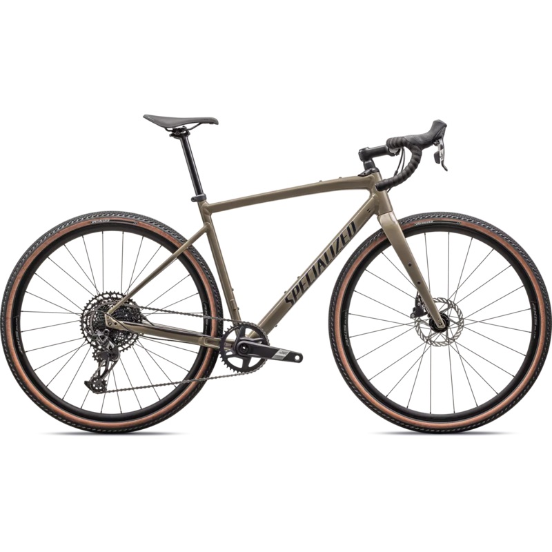 Diverge Comp E5|Gloss Taupe / Slate|Gloss Metallic Obsidian / Metallic Pine Green|49|52|54|56|58|61|64