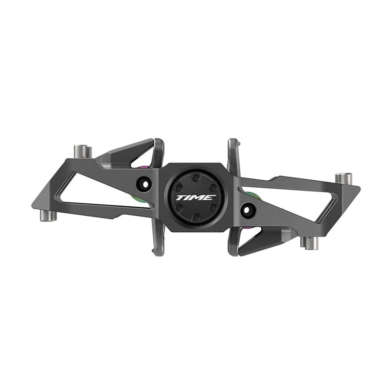 Time Speciale 10 Pedals – Dual Sided Clipless Platform Aluminum 9/16 Gray Large B1