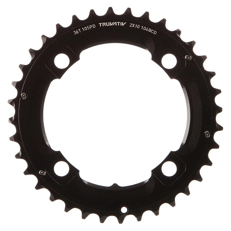 SRAM/Truvativ X0 X9 36T 104mm 10-Speed Chainring Use with 22T