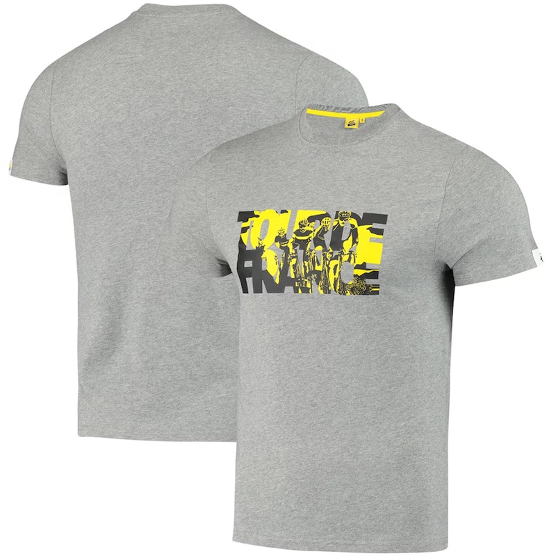 T-Shirt Tour de France Bicolor – Grigio