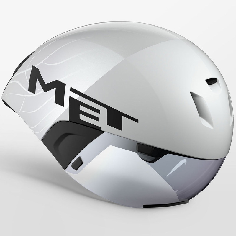 Casco Met Codatronca – Bianco nero