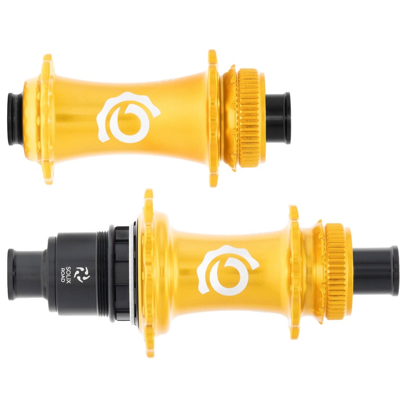 Industry Nine Solix CL Disc Hubs 12×100/142 TA 28h XDR Gold