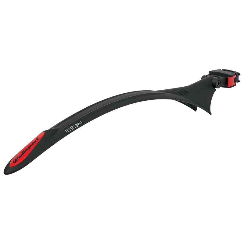 Polisport Michigan Road 700c Clip On Rear Bike Mudguard