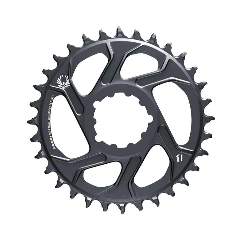 SRAM Eagle X-SYNC 2 Direct Mount Chainring – 30t Direct Mount 3mm Offset For Boost Lunar/Polar Grey
