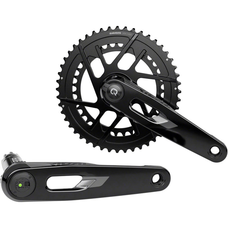 SRAM Rival AXS Power Meter Crankset – 172.5mm 12-Speed 48/35t 8-Bolt Direct Mount DUB PM Spindle BLK E1