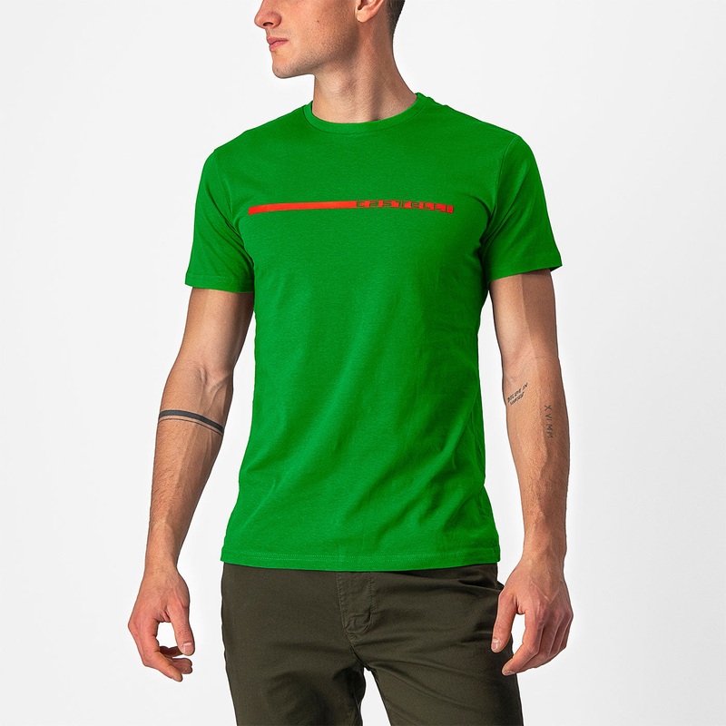 T-Shirt Castelli Ventaglio – Verde