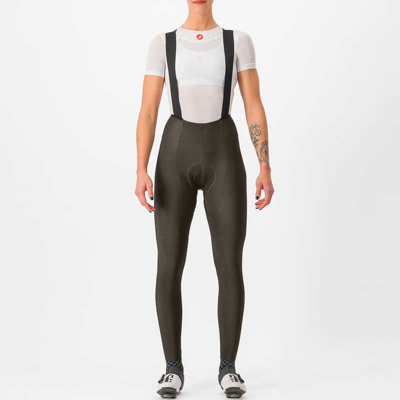 Calzamaglia donna Castelli Free Aero RC DT – Marrone