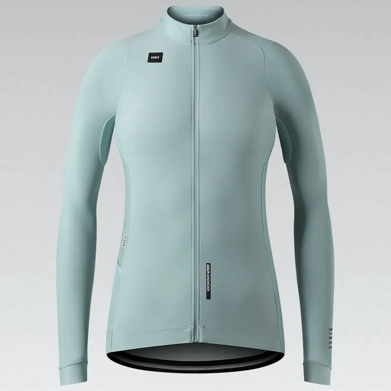 Maglia maniche lunghe donna Gobik Pacer Solid Hakone Equinoccio – Azzurro