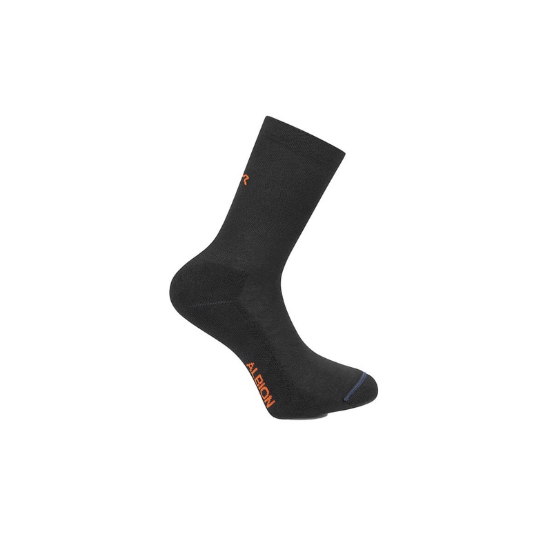 Albion Winter Socks|SMALL (EU 35-39)|MEDIUM (EU 40-43)|LARGE (EU 44-47)|OLIVE/ORANGE