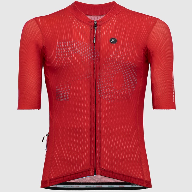 Maglia Pissei Sanremo – Rosso grigio