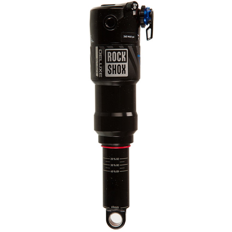 RockShox Deluxe Ultimate RCT  Rear Shock – 185 x 50mm Linear XL 4 Neg/0 Pos Tokens Reb 55 / Comp 30 Lock Out 4 Trunnion/Std C2