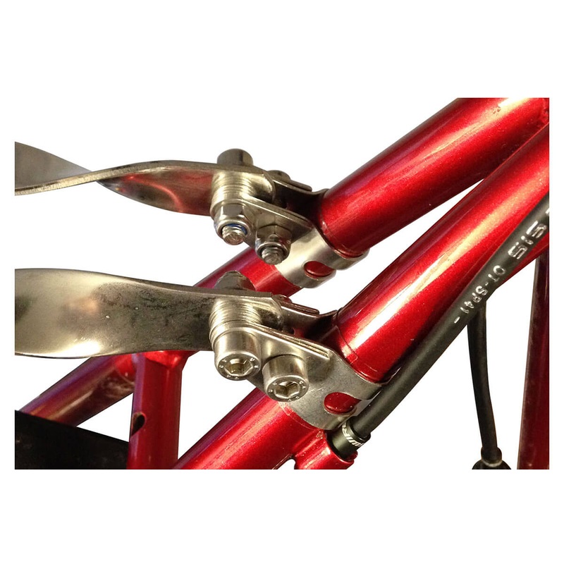 Tubus Clamp Set For Seat Stay Mounting