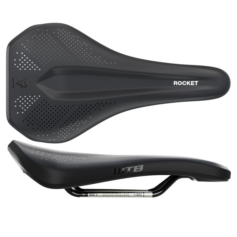 WTB Rocket Saddle – Titanium Black Medium Fusion Form