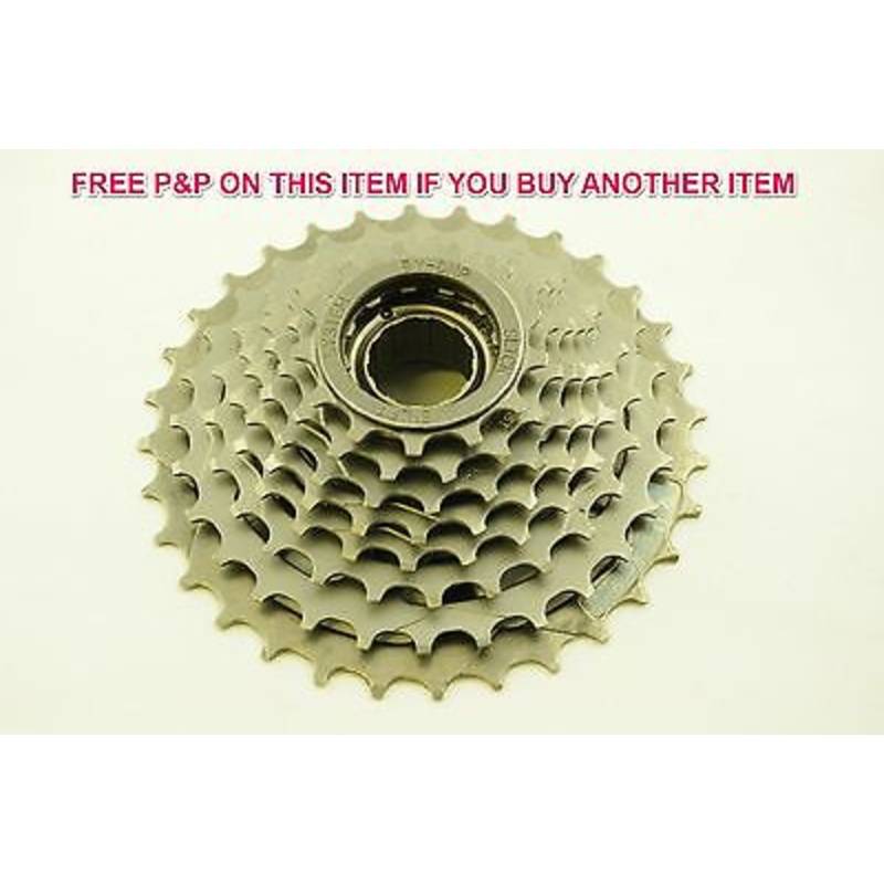 8 SPEED INDEX 13 – 32 MEGA FREEWHEEL BLOCK SCREW ON CASSETTE LOW RANGE MTB BIKE