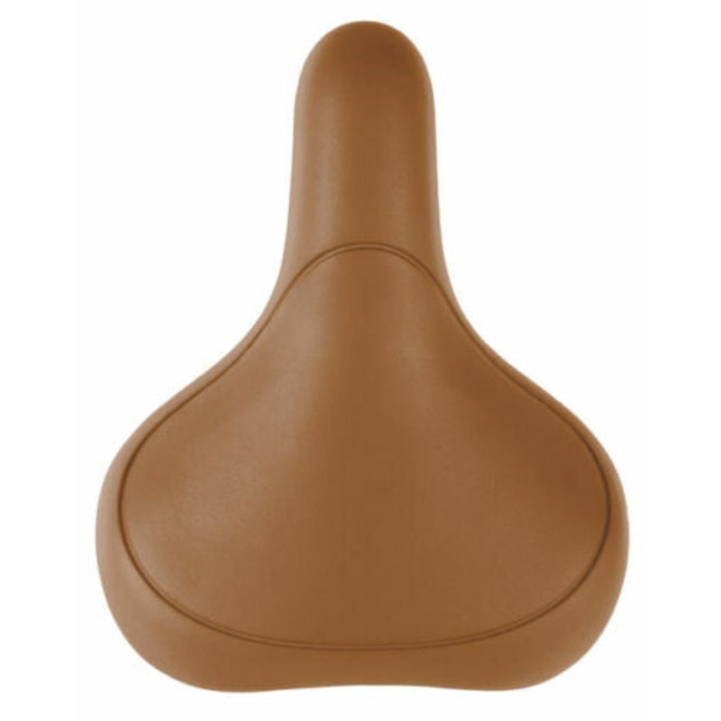 Brown Super Comfort Wide Eva Soft Padded Bicycle Saddle Ladies – Men’s Bike Seat