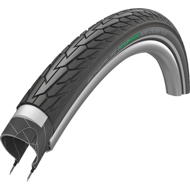 Schwalbe Road Cruiser Plus 26 x 1.75 26 Inch Bike Tyre Active-Line Reflective