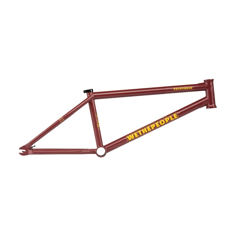 We The People Pathfinder BMX Frame Matte Burgundy 20.75”