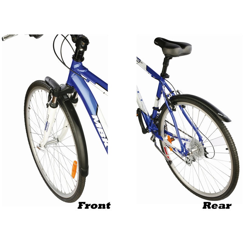Bike Mudguard Set Zefal Trail Front and Rear Black