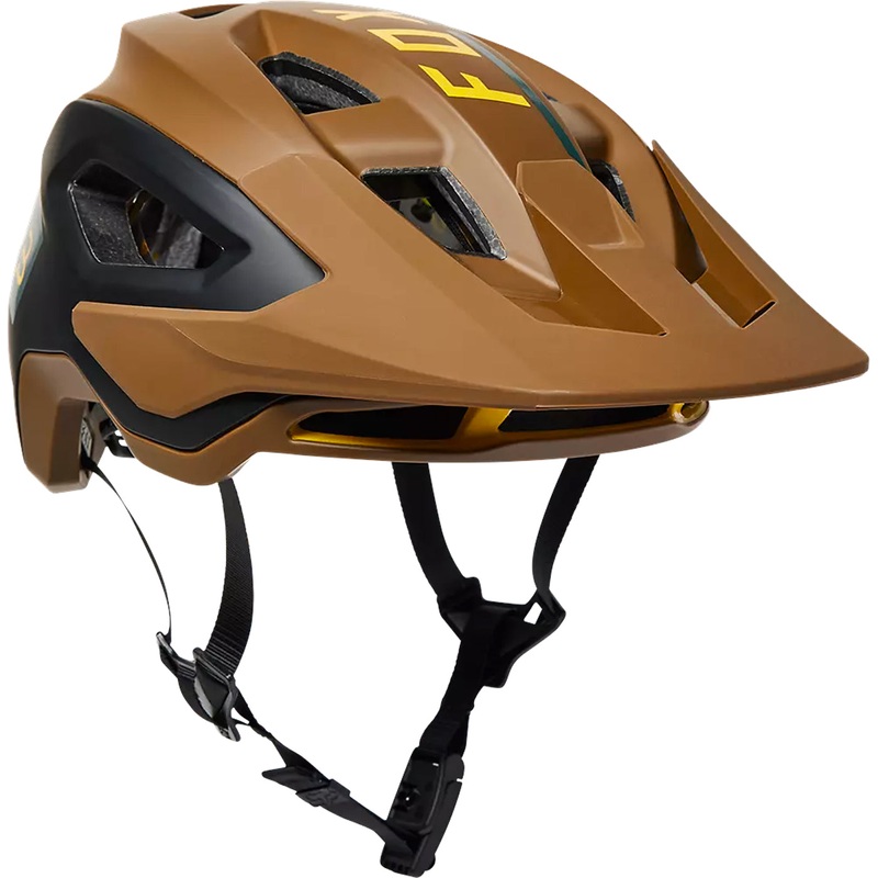 Casco Fox Speedframe Pro Mips Blocked – Marrone