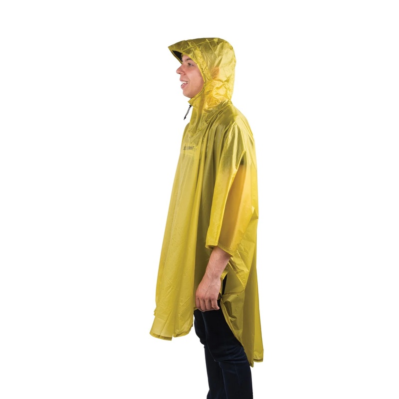 Ultra-Sil Nano Poncho|Lime|Pacific Blue