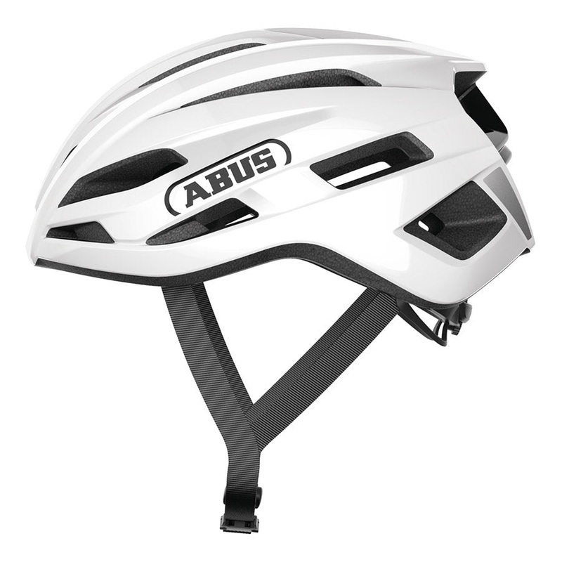 Abus StormChaser Helmet L 59 – 61cm Shiny White