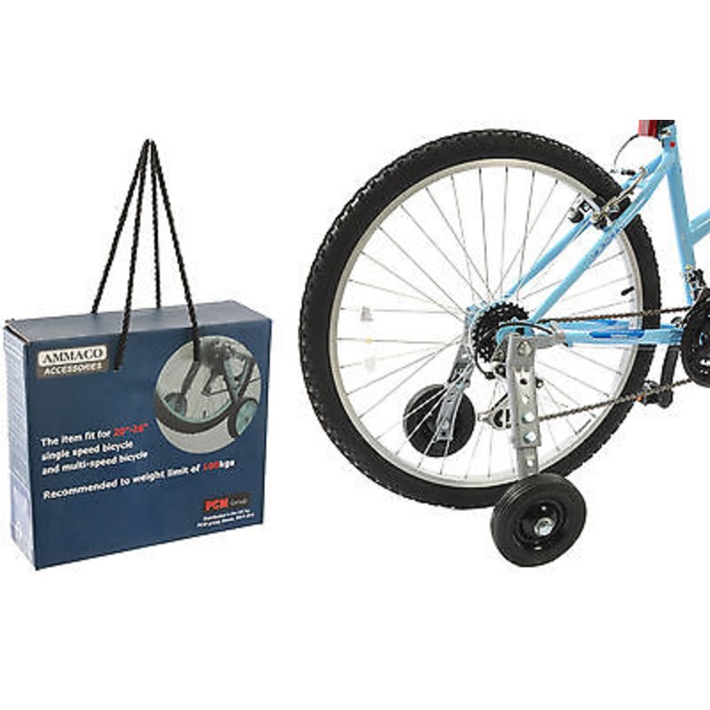ADULT BIKE STABILISER TRAINING WHEELS TO FIT 20 TO 26 WHEEL SIZE