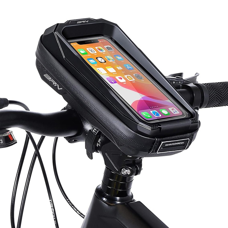 Borsello BRN Hard-Shell Tank Visor S – Nero