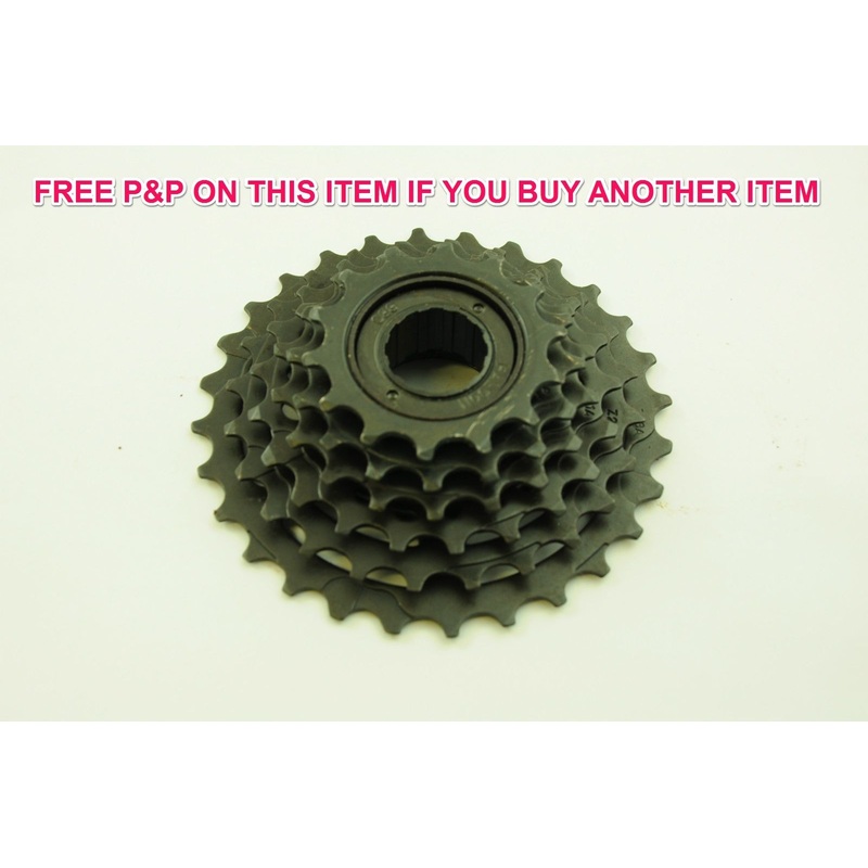 CHEAP MOUNTAIN BIKE 6 SPEED FREEWHEEL BLOCK 14-28 SCREW ON INDEX CASSETTE NEW