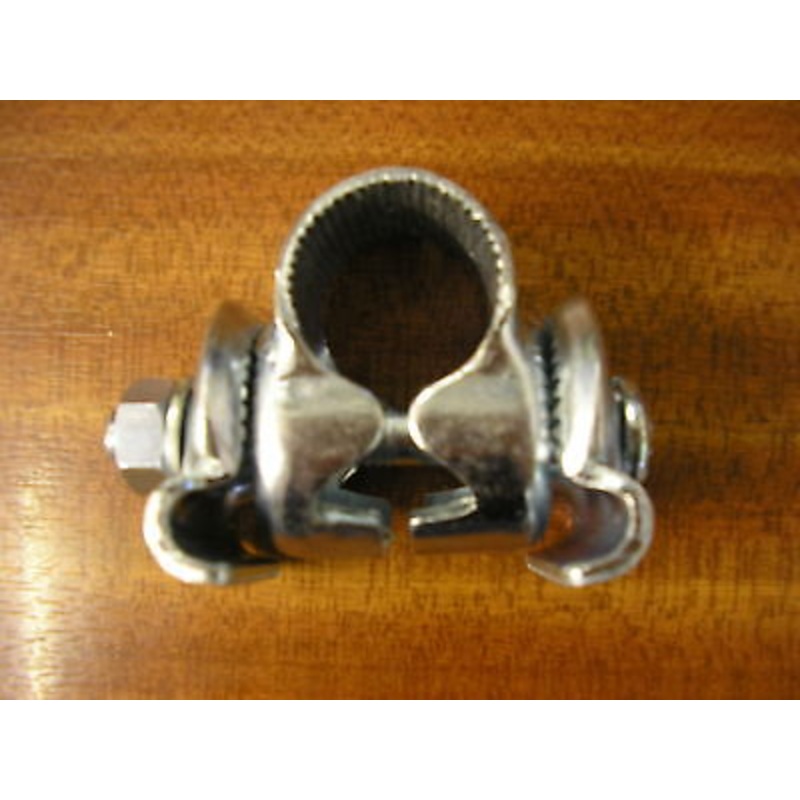 SEAT BRACKET- SADDLE CLAMP TO ATTACH ANY SEAT WITH RAILS TO A BIKE SEAT POST NOS