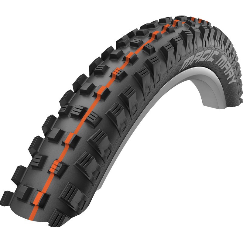 29 Bike Tyre Clincher Schwalbe Magic Mary Addix Soft Apex 29×2.6 Black